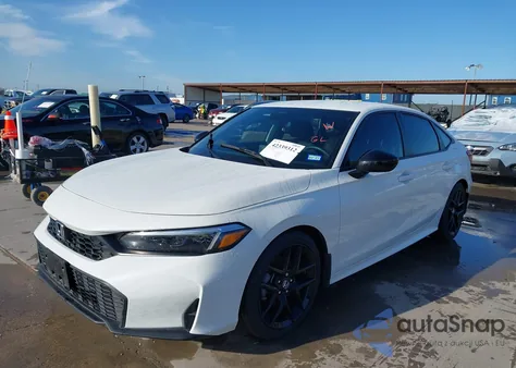 2025 Honda Civic Sport из США, поврежденный, VIN 2HGFE2F5XSH565494